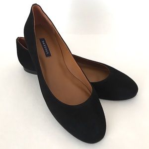 MARGAUX The Classic Round Toe Suede Flats